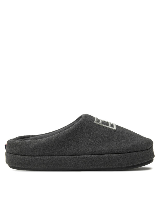 Tommy Hilfiger Papuče Flag Warm Felt House Shoe FM0FM05227 Tmavomodrá