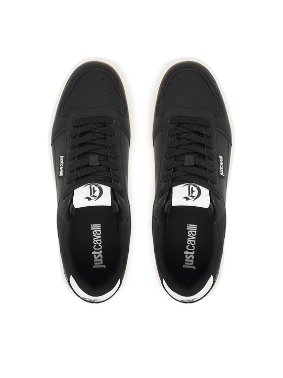 Just Cavalli Just Cavalli Sportcipők 80QA3SB3 ZPC14 Fekete