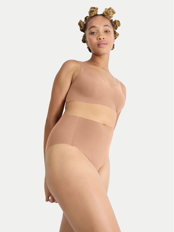 Sloggi Sloggi Klassischer Damenslip mit hoher Taille Zero Feel 10217759 Beige