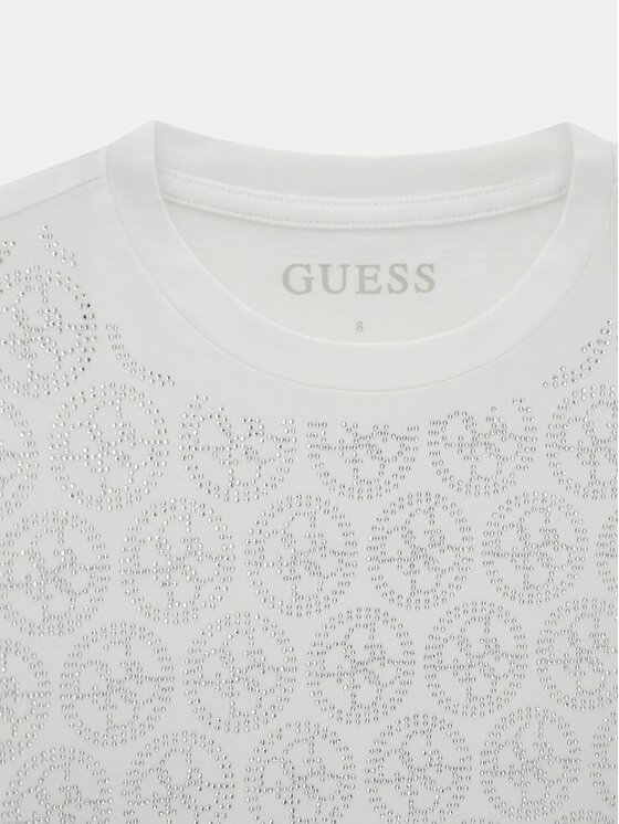 Guess Kids Guess Kids Tank top 183790 Bílá Classic Fit