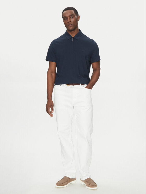 Michael Kors Michael Kors Polokošeľa CS552HOHFK Tmavomodrá Regular Fit