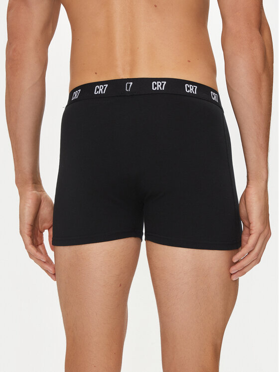 Cristiano Ronaldo CR7 Cristiano Ronaldo CR7 Σετ μποξεράκια 3 τμχ Basic Trunk 3-Pack 8100-49-900 Μαύρο
