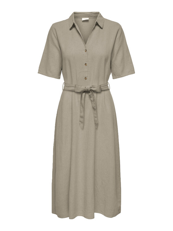 JDY JDY Vestito estivo Say 15338771 Beige Regular Fit