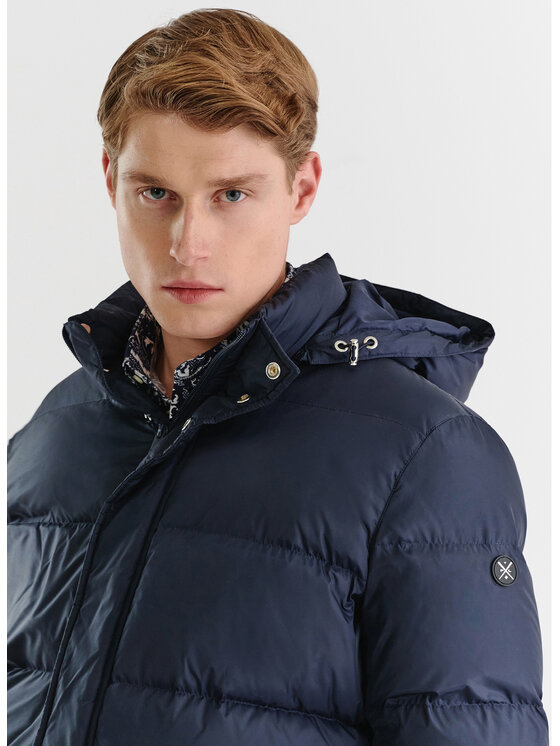 Pako Lorente Pako Lorente Kurtka puchowa P23WF-5X-003 Granatowy Regular Fit