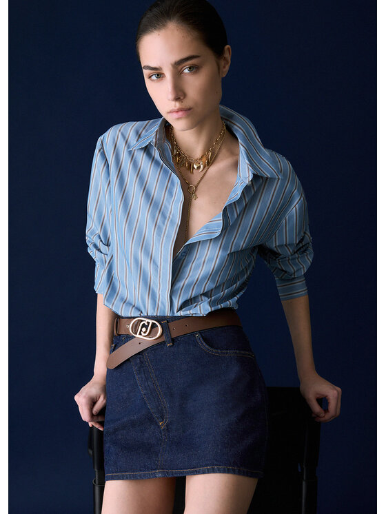 Liu Jo Liu Jo Camicia CF6196T816AD3072 Azzurro chiaro Regular Fit