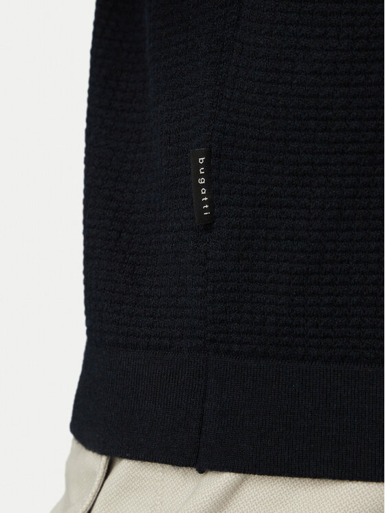 Bugatti Bugatti Košulja 7100-15536E Tamnoplava Regular Fit