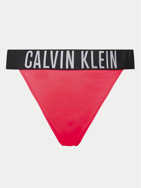 Calvin Klein Swimwear Spodnji del bikini KW0KW02665 Rdeča