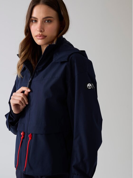 Guess Guess Bunda pro přechodné období 182478 Modrá Classic Fit