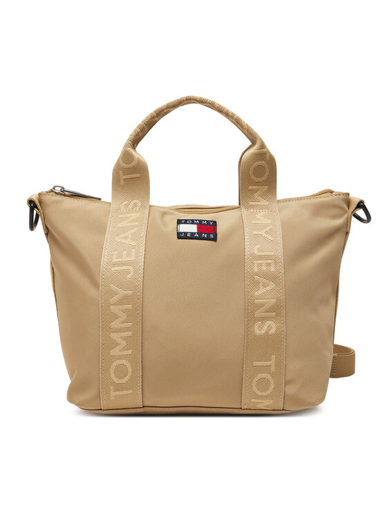 Geantă Tommy Jeans Tjw Ess Daily Mini Tote AW0AW17288 Bej