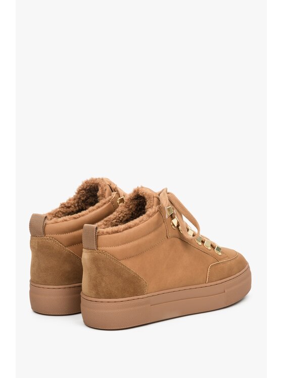 Estro Estro Sneakersy ER00112247 Brązowy