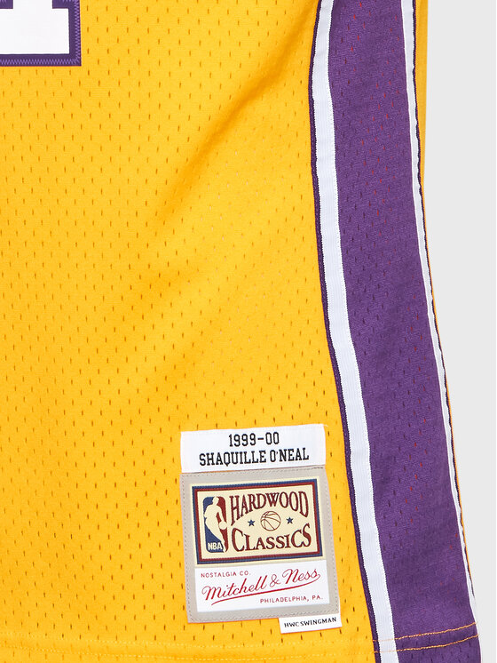 Mitchell & Ness Mitchell & Ness Smanicato SMJYGS18179 Giallo Regular Fit