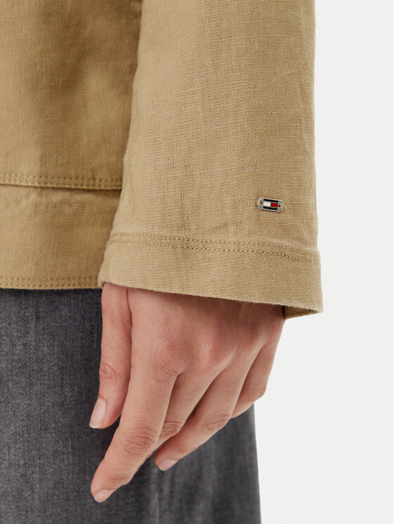 Tommy Hilfiger Tommy Hilfiger Švarkas Ess WW0WW44757 Smėlio Regular Fit
