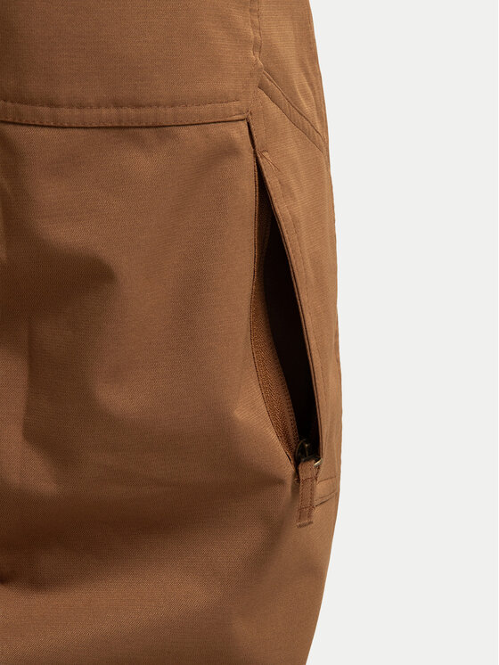 DC Shoes DC Shoes Hlače za snowborad Riveter ADJTP03032 Rjava Regular Fit