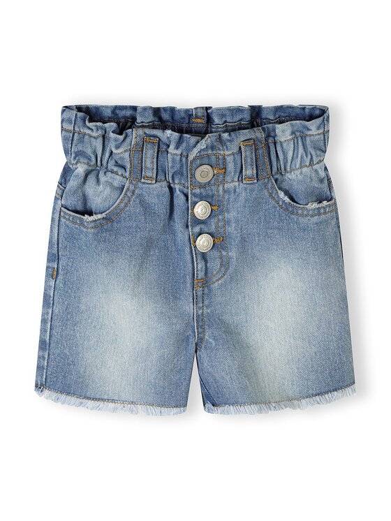 minoti minoti Szorty jeansowe 30SHORT154 Granatowy Regular Fit