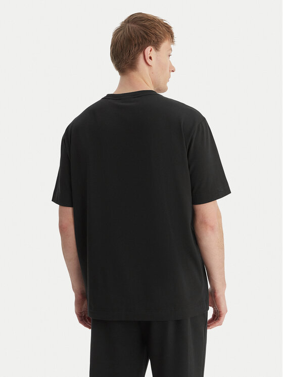HUGO HUGO T-Shirt Gradient 50556667 Černá Regular Fit