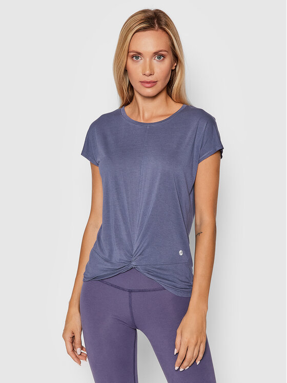 Deha Marškinėliai B44230 Violetinė Regular Fit