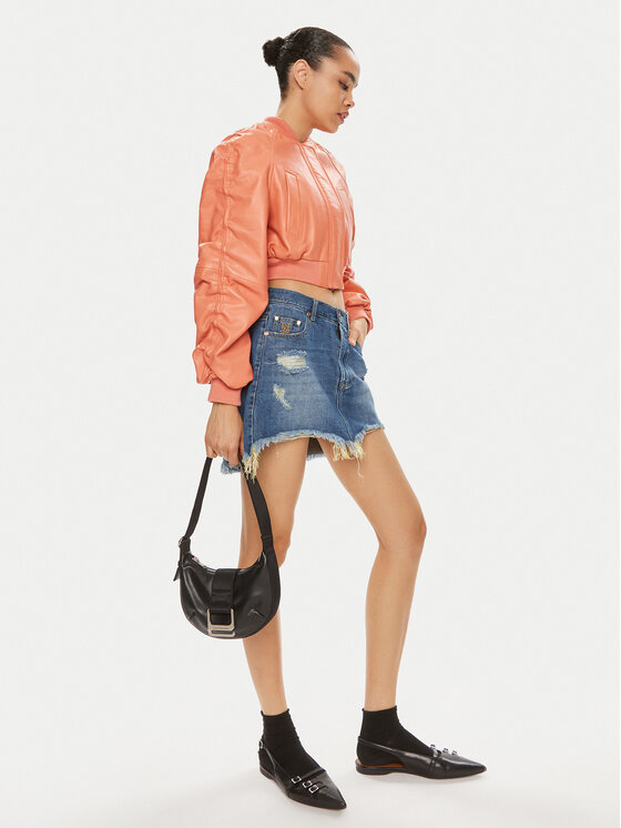 One Teaspoon One Teaspoon Fustă de blugi Junkyard 26276 Albastru Regular Fit