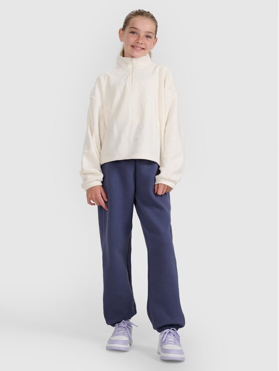 4F 4F Polar APRES SKI Biały Oversize