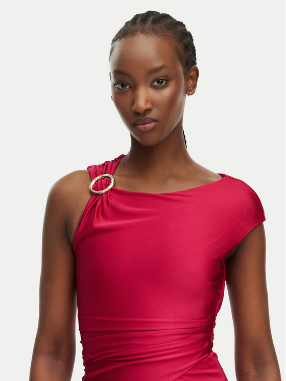 Marciano Guess Marciano Guess Kokteilinė suknelė G6GK24 K3066 Rožinė Slim Fit