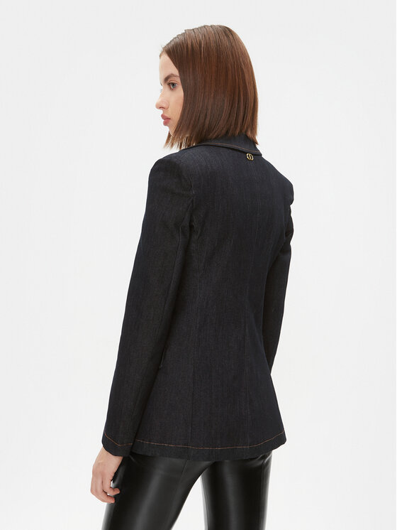 TWINSET TWINSET Zakó 232TP2390 Sötétkék Regular Fit