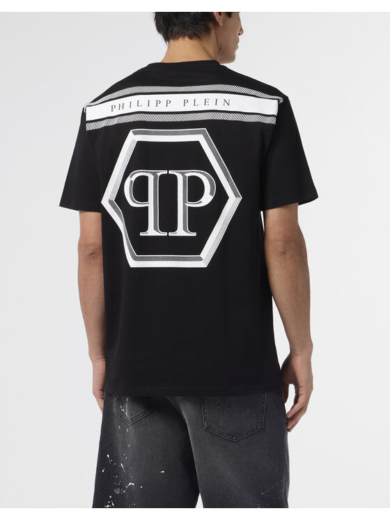 PHILIPP PLEIN PHILIPP PLEIN T-Shirt 29952 Černá Regular Fit