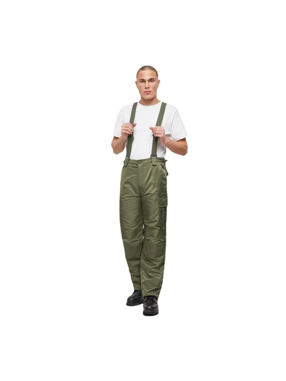 Brandit Brandit Spodnie materiałowe 1012.1 Khaki Regular Fit