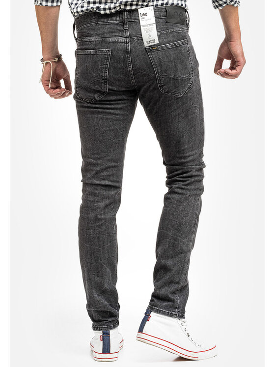 Lee Lee Jeansy LUKE Szary Slim Fit