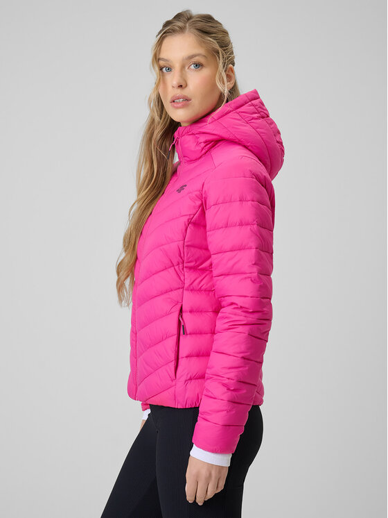 4F 4F Kurtka puchowa EVERYDAY ACTIVE Różowy Slim Fit
