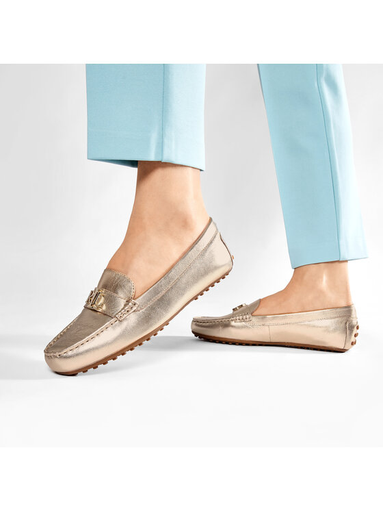 LAUREN RALPH LAUREN Lauren Ralph Lauren Mokasīni Barnsbury 802809341001 Zelta