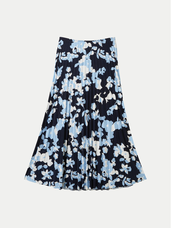 Tom Tailor Tom Tailor Plisēti svārki 1040340 Zils Regular Fit