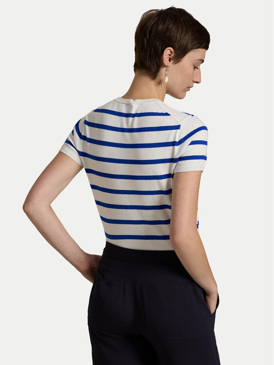 Polo Ralph Lauren Polo Ralph Lauren Sweter 211891886006 Biały Relaxed Fit