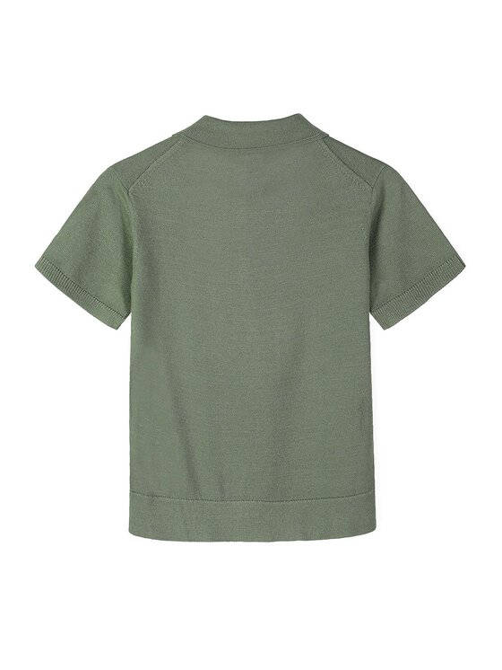 minoti minoti Polo 29KNIT250 Zielony Regular Fit
