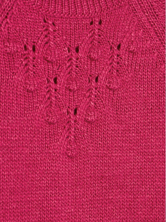 United Colors Of Benetton United Colors Of Benetton Strickkleid 1UTKCV002 Rosa Regular Fit