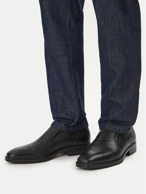 ECCO ECCO Polobotky Metropole Milan 52330401001 Černá