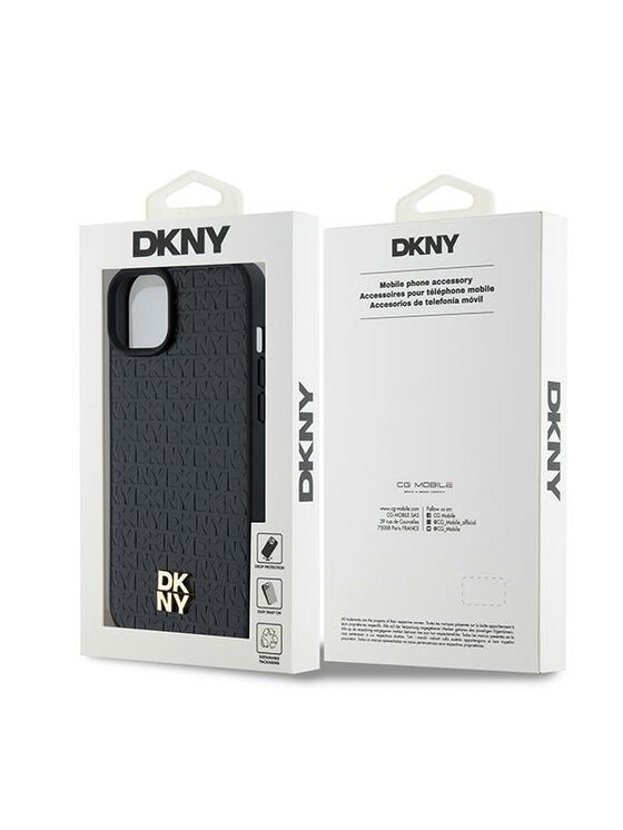 DKNY DKNY Etui na telefon Apple iPhone 15 Czarny