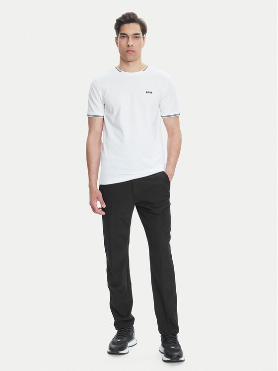 BOSS BOSS T-krekls Taul 50521245 Balts Regular Fit