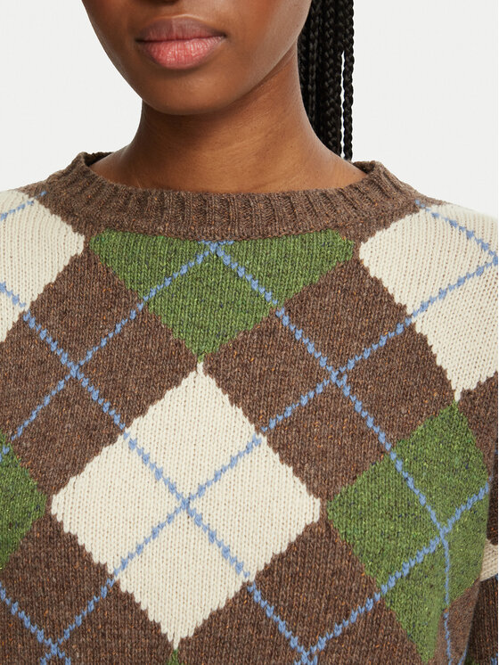 Weekend Max Mara Weekend Max Mara Светр Vasaio 2625366252 Світло-коричневий Regular Fit