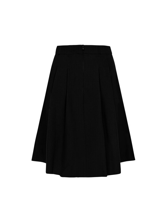 NIFE NIFE Spódnica midi SP66 Czarny Regular Fit