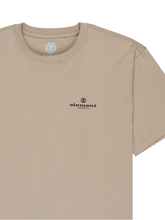 Element Element T-shirt Bigfoot Walking ELYZT00584 Beige Regular Fit