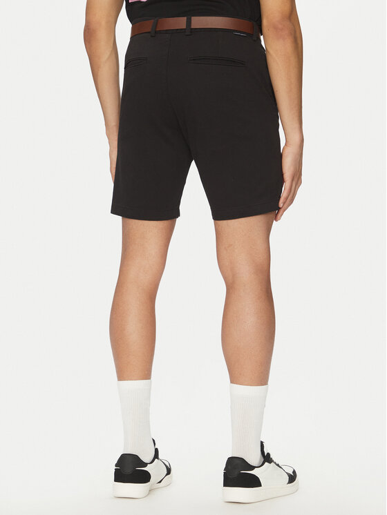Jack & Jones Jack & Jones Bavlnené šortky Marco 12269368 Čierna Regular Fit