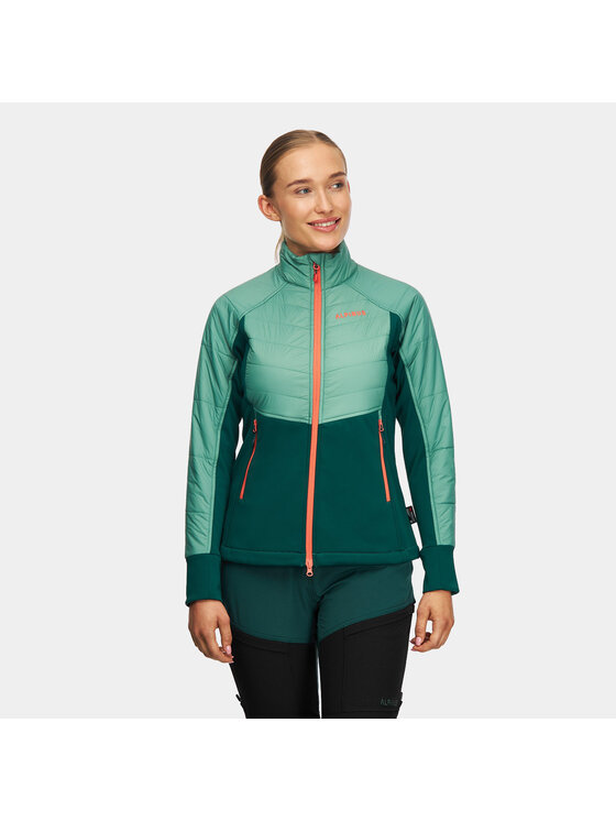 Alpinus Alpinus Kurtka outdoor Tofana Zielony Regular Fit