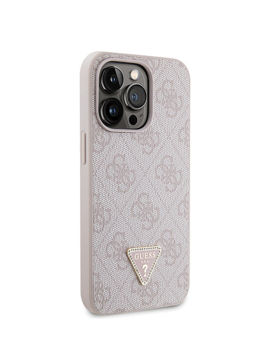 Guess Guess Etui na telefon iPhone 13 Pro Różowy
