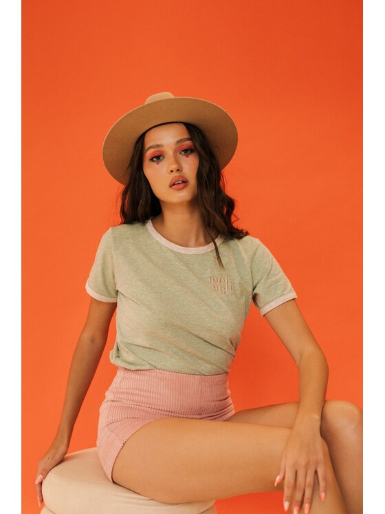 Moi Mili Moi Mili Szorty materiałowe Pink Różowy Basic Fit