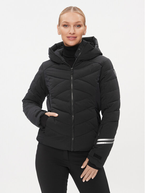 Rossignol Lyžiarska bunda Courbe RLMWJ04 Čierna Regular Fit