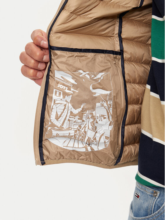 Jott Jott Veste Tom P000MDOW04 Bēšs Slim Fit