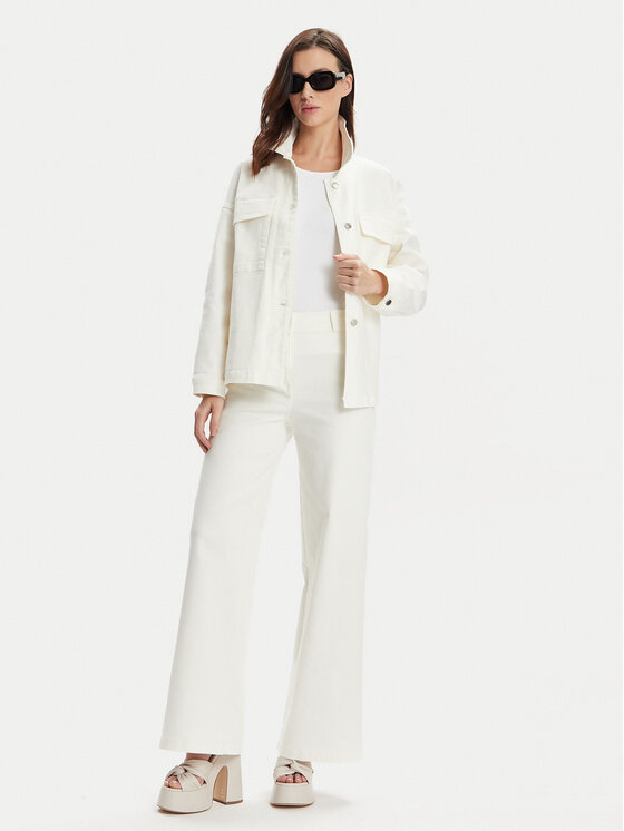 MAX&Co. MAX&Co. Jeans hlače Master 2416131023200 Écru Wide Leg