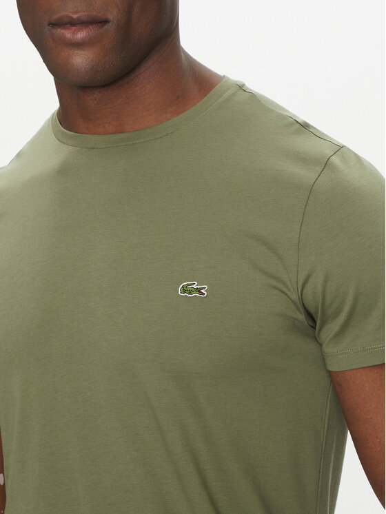 Lacoste Lacoste Футболка TH6709 Зелений Regular Fit