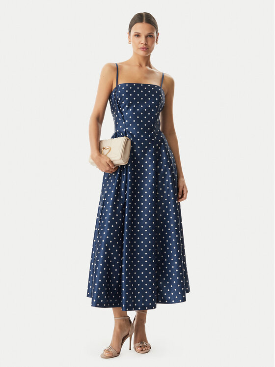 Rinascimento Rinascimento Kokteiļkleita CFC0129296003 Zils Regular Fit