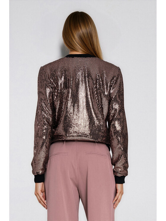 NIFE NIFE Bluza BL14 Miedziany Regular Fit