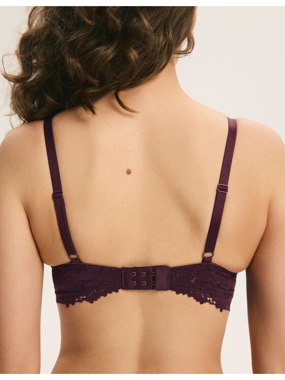 Esotiq Esotiq Biustonosz push-up 45707 Fioletowy